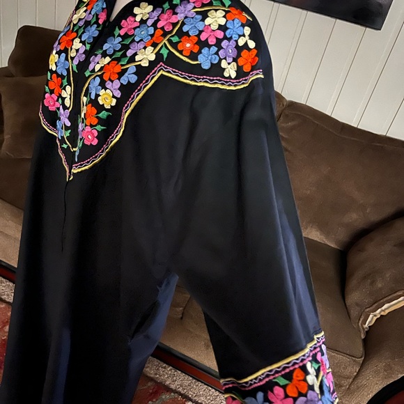 Ramona Rull” Kaftan Lounge Dress~Size Medium - Picture 14 of 15